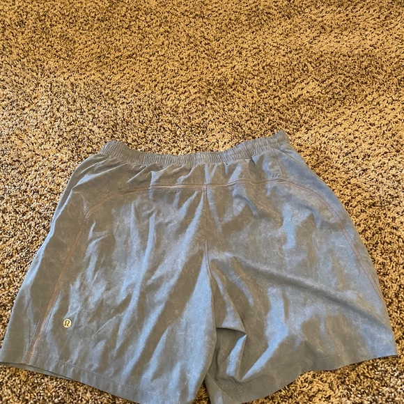 Men’s Lululemon athletic shorts - sky blue - Picture 2 of 2